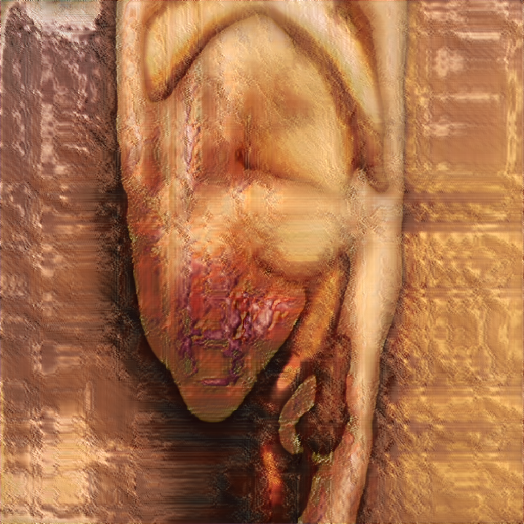 AI Generated Nude Portrait #7 Frame #153