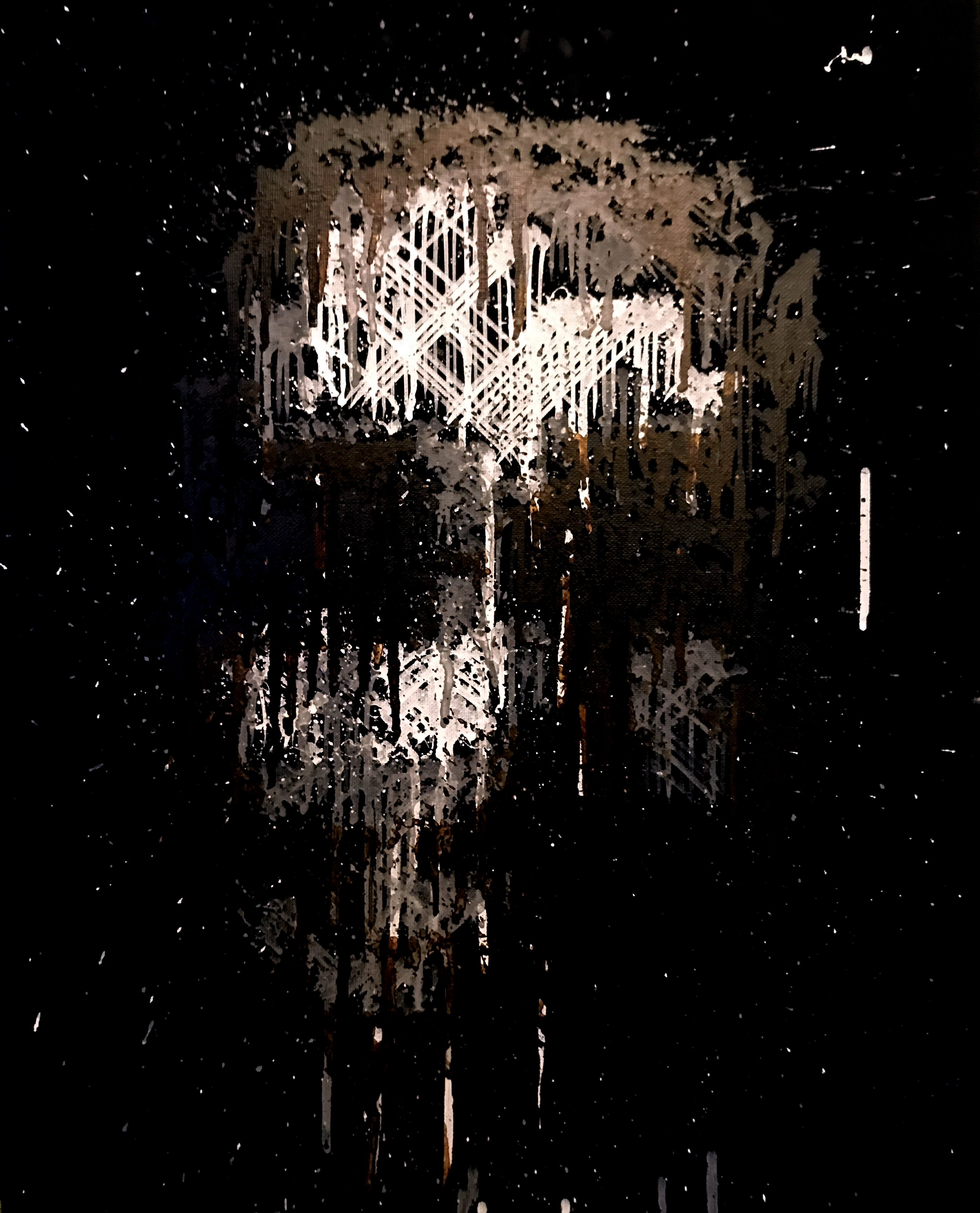 AI Imagined Portrait Painted by a Robot #2